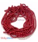 Metal Ball Chain 1.5mm - Red - 2 meter